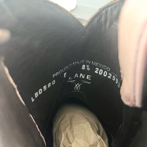 Lane SMOKESHOW Pink Cowboy Bootie Womens 8.5 Short Western Cowgirl Ankle Boots - Picture 12 of 14